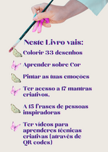Carregar imagem no visualizador da galeria, LIVRO DE COLORIR ✨ "Pinta com outros Olhos" ✨