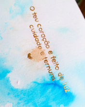 Carregar imagem no visualizador da galeria, Diário "O teu coração é feito de luz, cuidado e ternura"