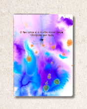 Carregar imagem no visualizador da galeria, Diário "O teu amor é a minha maior força, Obrigada por tudo"