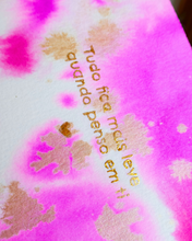 Carregar imagem no visualizador da galeria, Diário "Tudo fica mais leve quando penso em ti"