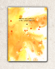 Carregar imagem no visualizador da galeria, Diário "Mesmo em silêncio o teu amor diz tudo"