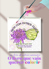 Carregar imagem no visualizador da galeria, LIVRO DE COLORIR ✨ "Pinta com outros Olhos" ✨