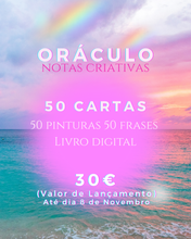 Carregar imagem no visualizador da galeria, Oráculo "Notas Criativas" 💜🗝