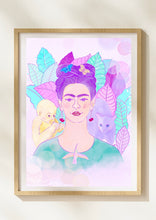 Carregar imagem no visualizador da galeria, Art Print &quot;Se Frida Lutou, eu também Luto&quot; 💜
