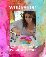 Carregar imagem no visualizador da galeria, Workshop &quot;Tintas de Álcool&quot; ✨PINTA A TUA ALMA✨ 29 de Março
